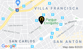 Mapa de Comercial La Gloria en Santo Domingo