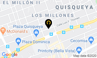Mapa de Comunidad Digna en Santo Domingo