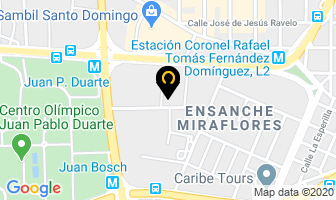 Mapa de Cooperativa Servicios Multiples De Ferreteros en Santo Domingo