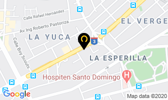Mapa de CorporaciÓn Avicola & Ganadera Jarabacoa C Por A en Santo Domingo