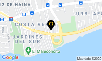 Mapa de Costa Azul CabaÑas en Santo Domingo