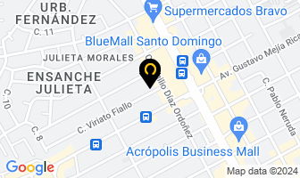 Mapa de Courier Fixo Cargo Julieta en Santo Domingo