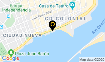 Mapa de D'luis Parrillada en Santo Domingo