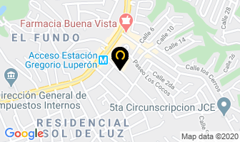 Mapa de Distribuidora El Higueyano en Santo Domingo