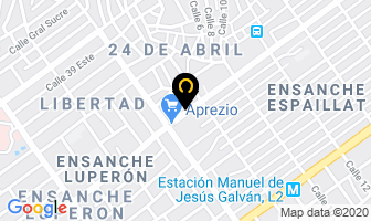 Mapa de Distribuidora Moli Muebles en Santo Domingo