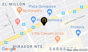 Mapa de Docu Gallery S.a. en Santo Domingo