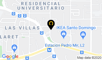 Mapa de Dollar Rent A Car en Santo Domingo