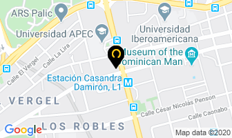 Mapa de Dr. Jarvis Hazim - Médico Psiquiatra en Santo Domingo