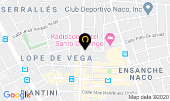 Mapa de Ducto Limpio en Santo Domingo