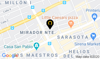 Mapa de Dulceria Mi Vieja en Santo Domingo