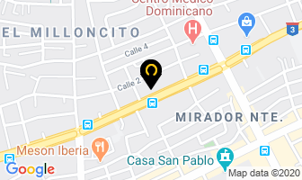 Mapa de El RelÁmpago en Santo Domingo
