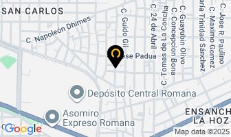 Mapa de Electropensy en La Romana