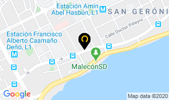 Mapa de Embajada De EspaÑa en Santo Domingo