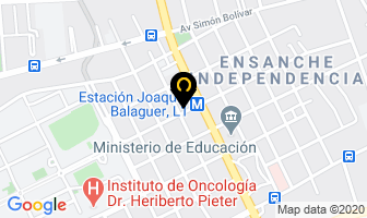 Mapa de Embajada De Haiti en Santo Domingo