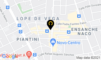 Mapa de Emparedado en Santo Domingo
