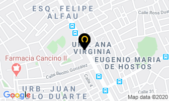 Mapa de Escuela D' Choferes Arcoiris en Santo Domingo Este