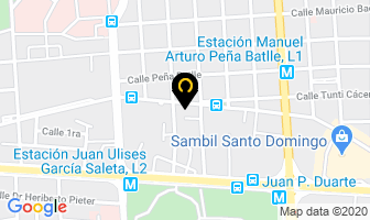 Mapa de EstaciÓn De Servicios Shell en Santo Domingo