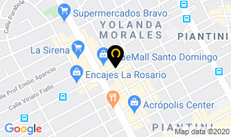 Mapa de Euro Parts en Santo Domingo
