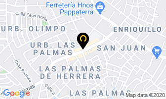 Mapa de Farmacia Las Palmas en Santo Domingo
