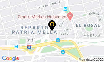 Mapa de Frank Pisos en Santo Domingo Este