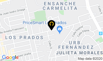 Mapa de Frenos & Servicios Mil en Santo Domingo