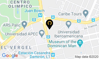 Mapa de Fundición Alamo, C X A en Santo Domingo