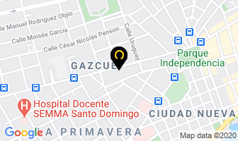 Mapa de Gautreaux, Miriam De en Santo Domingo