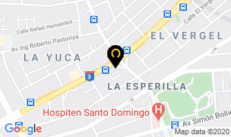Mapa de Gerardino Cabrera en Santo Domingo