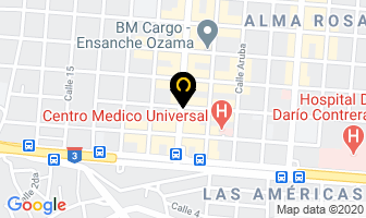 Mapa de Ghetto Drink And Bar en Santo Domingo
