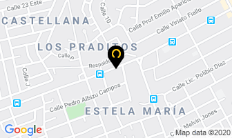 Mapa de Global Vidrios (globisa) en Santo Domingo
