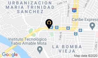 Mapa de Gomas Y Mas en Santo Domingo