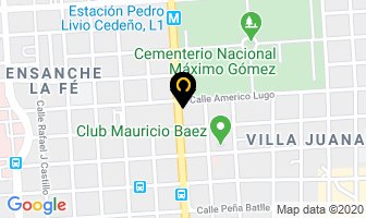 Mapa de GÓmez International, Cxa en Santo Domingo