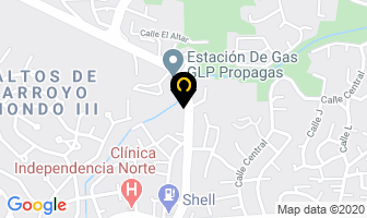 Mapa de Granitos Y Tope G.n en Santo Domingo