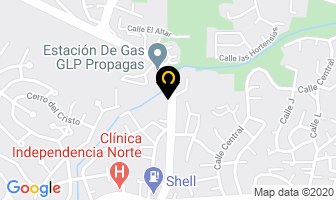 Mapa de Granitos Y Tope Gn en Santo Domingo
