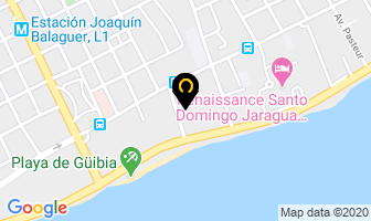 Mapa de Hertz Rent Car en Santo Domingo