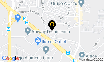 Mapa de Hidromasajes America en Santo Domingo