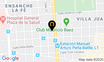 Mapa de Hotel Restaurant Isla De Oro en Santo Domingo