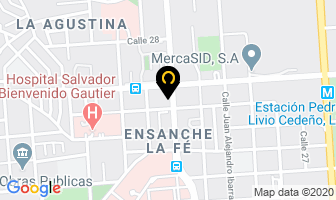 Mapa de Industria Core, S.a. en Santo Domingo