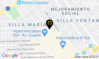 Mapa de Industrias Dominguez en Santo Domingo