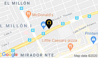 Mapa de Inmobiliaria Comercial C X A en Santo Domingo