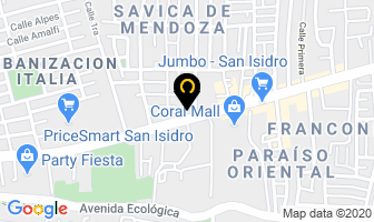 Mapa de Inmobiliaria Dainsa en Santo Domingo Este