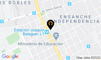 Mapa de Inmobiliaria Veneluc en Santo Domingo