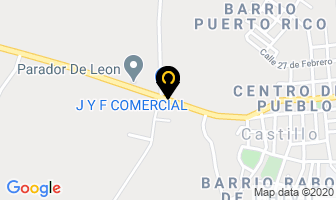 Mapa de J & F Comercial en Castillo