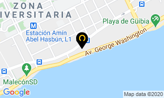 Mapa de Jazz Rent A Car en Santo Domingo