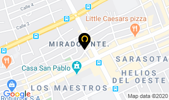 Mapa de Jere Letreros en Santo Domingo