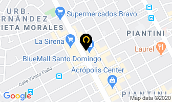 Mapa de Joseph Cell en Santo Domingo