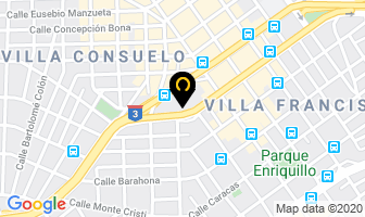 Mapa de Joseph Trofeos en Santo Domingo