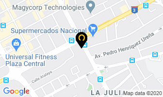 Mapa de Kcettes Profesionales en Santo Domingo