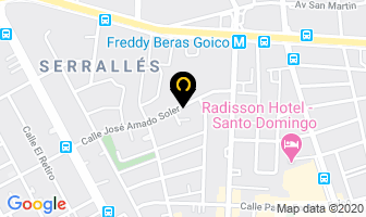 Mapa de Kitchen Center en Santo Domingo