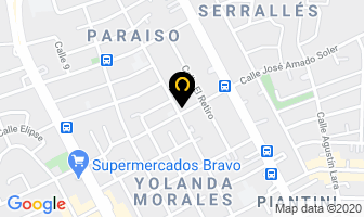 Mapa de La Cuchara De Madera en Santo Domingo